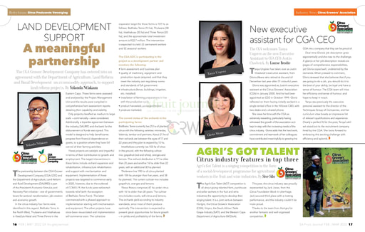 Agri's Got Talent - Citrus industry features in top three