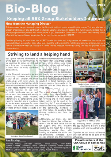 River Bioscience Bio-Blog 06/2022
