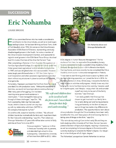 Eric Nohambe