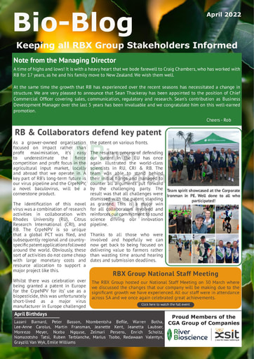 River Bioscience Bio-Blog 04/2022