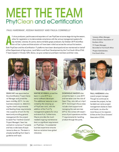Meet The Team PhytClean