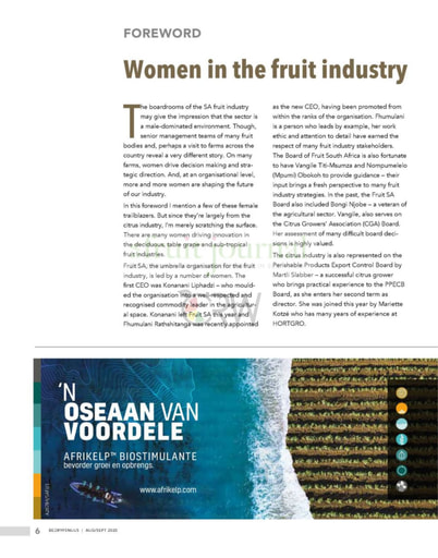 Women in the fruit industry doing it for themselves