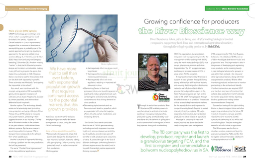 Growing confidence for producers the River Bioscience way