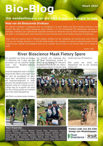 River Bioscience Bio-Blog 03/2022